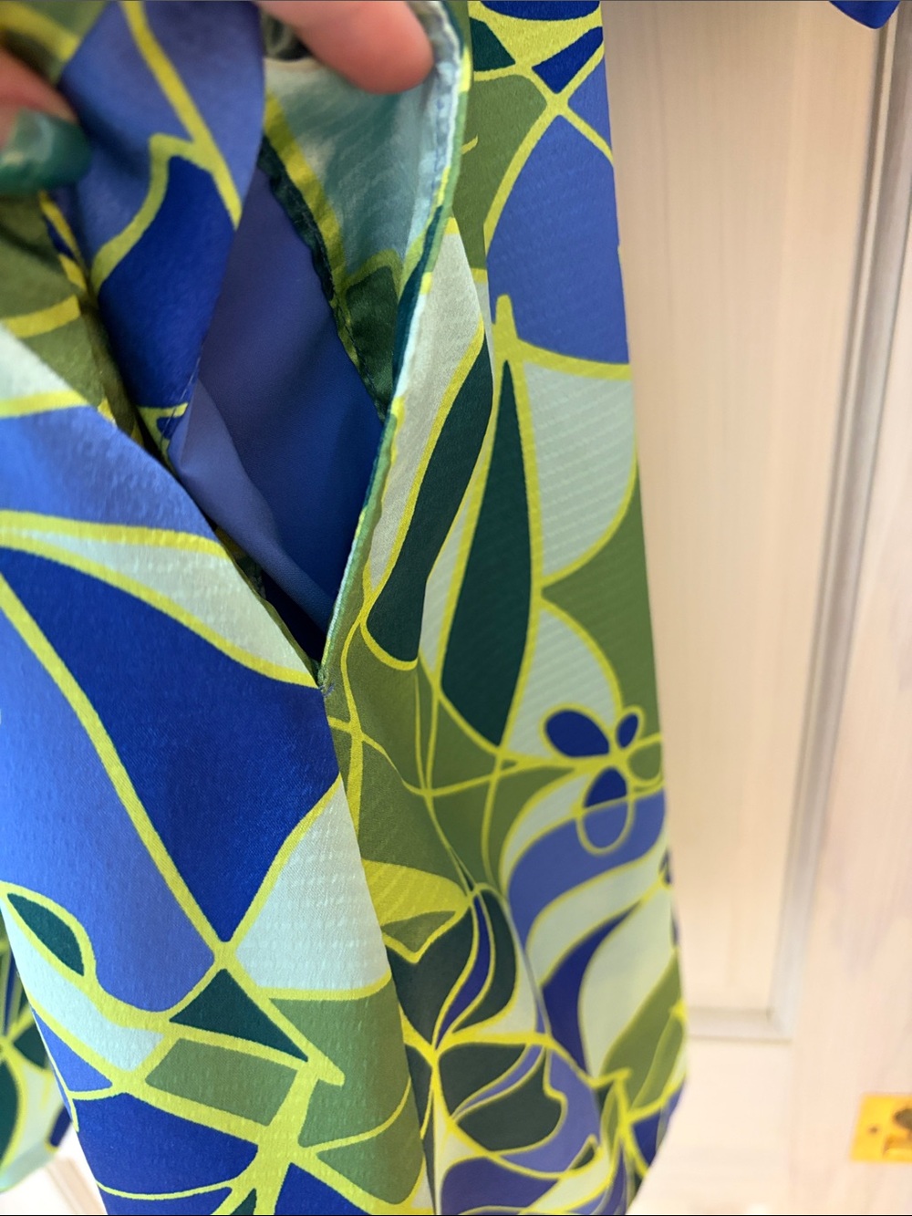 Emily McCarthy Green & Blue and green Dress - Picture 8 of 8